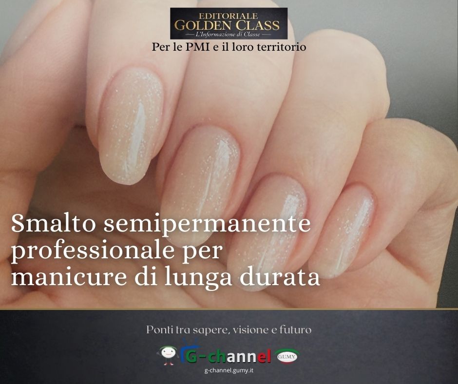 Smalto semipermanente professionale per manicure di lunga durata